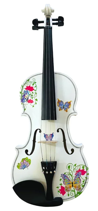 Butterfly BLING II White Violin Outfit