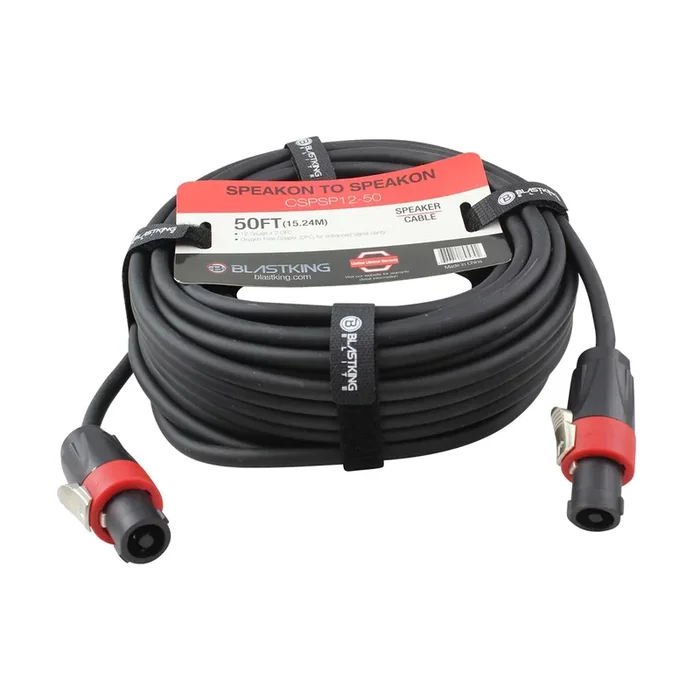 Cable Blastking CSPSP12-50 Speakon a Speakon de 50 pies