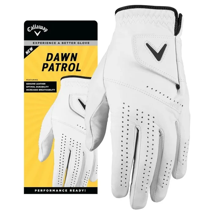 Callaway DAWN PATROL Men’s Left XL Golf Gloves Pack of 5