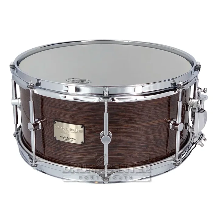 Canopus Limited Edition Wenge Birch Snare Drum 14×6.5 Natural Gloss
