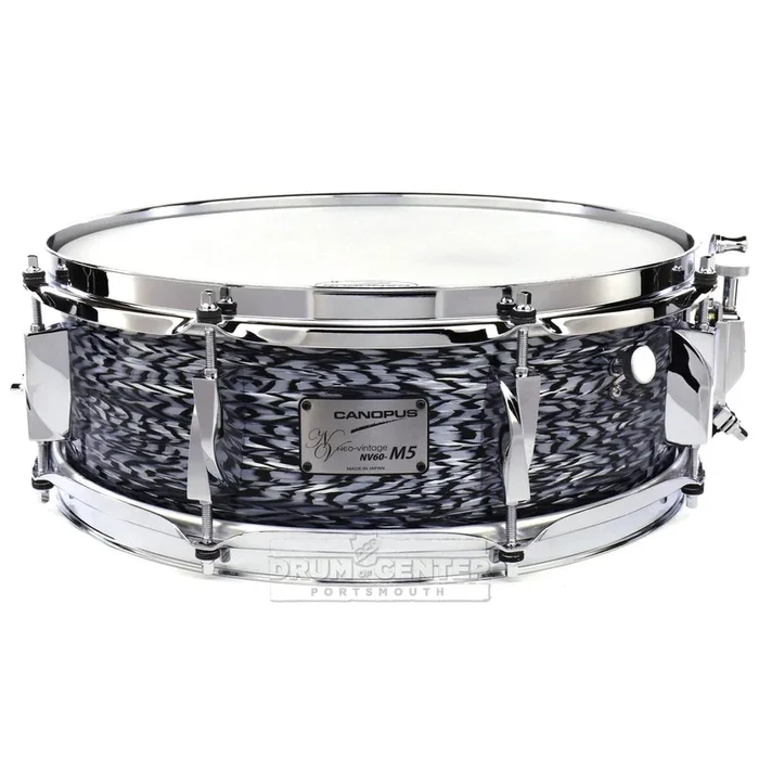 Canopus Neo Vintage M5 Snare Drum 14×5 Black Onyx