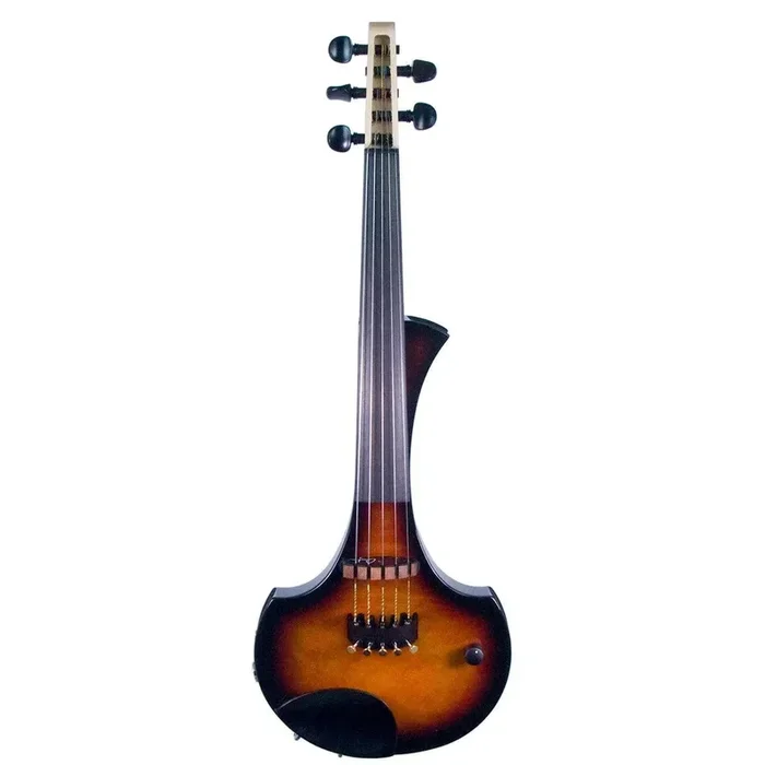 Cantini Earphonic 5-String Electric Violin with MIDI, Occhietto Tobacco Burst