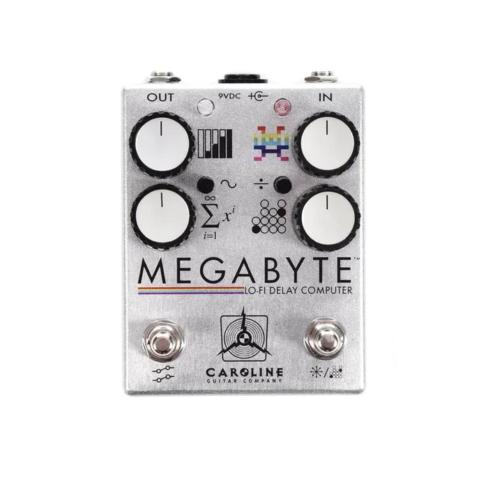 Caroline Megabyte Lo-FI Delay Computer Silver Can LTD