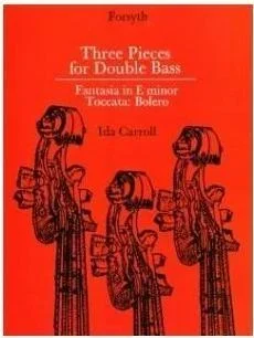 Carroll, Three Pieces for Double Bass and Piano (Forsyth)