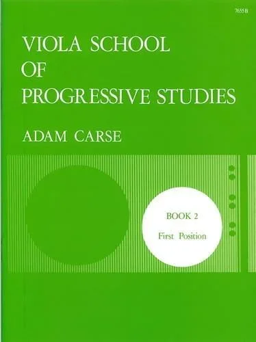 Carse, Progressive Studies for Viola Book 2 (Stainer and Bell)