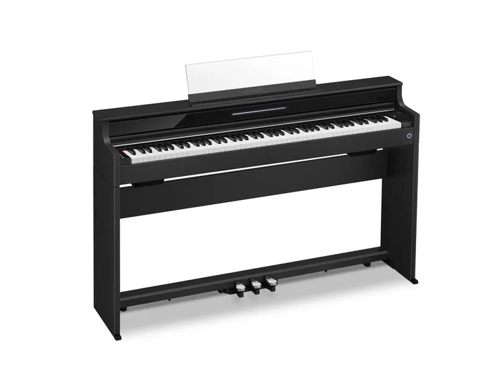 Casio AP-S450 Celviano Digital Upright Piano – Black Finish | Hybrid Keys & Grand Piano Sound