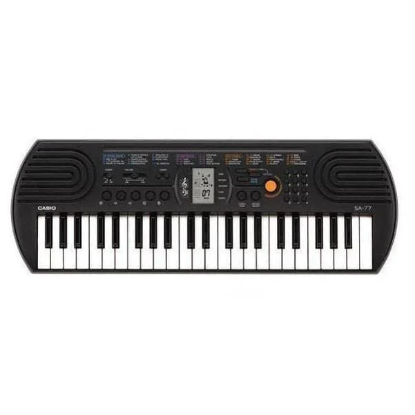 Casio SA77 Portable Keyboard with Adapter