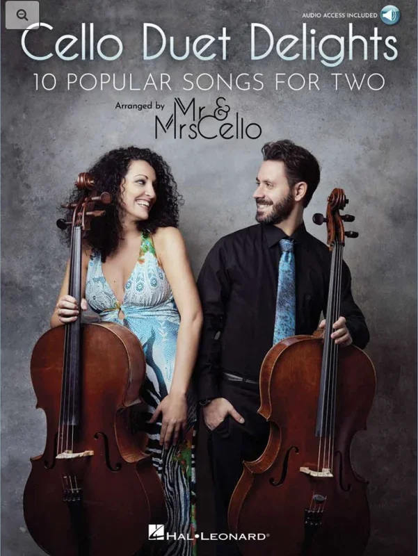 Cello: Cello Duet Delights – 10 Popular Songs for Two (2 cello) Hal Leonard