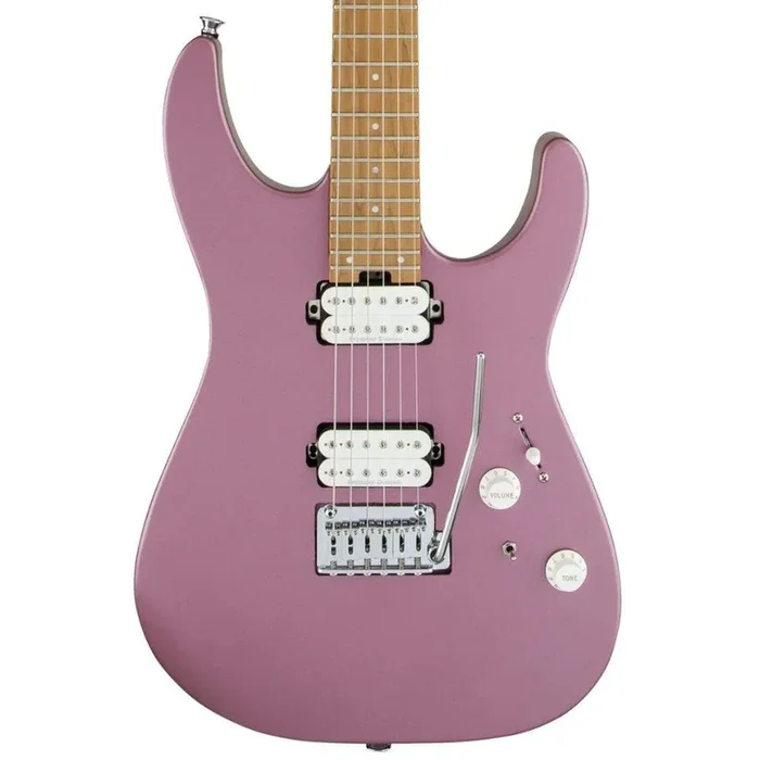 Charvel Pro-Mod DK24 HH 2PT CM Satin Burgundy Mist