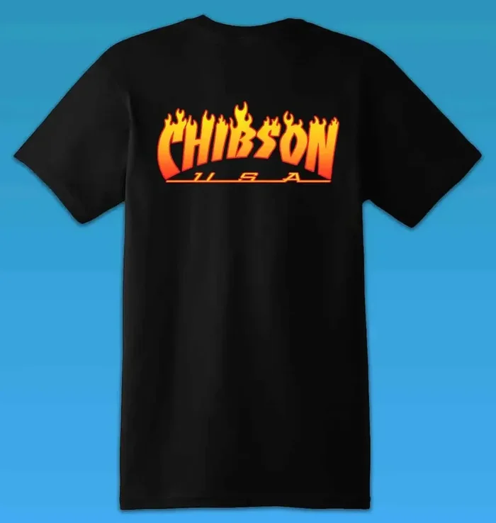 Chibson Flame Logo T-Shirt | S