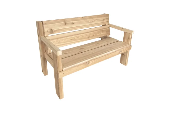 Children’s Cedar Outdoor Bench