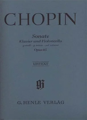 Chopin, F. (Zimmermann, ed.): Cello Sonata, Op.65, urtext (cello & piano)