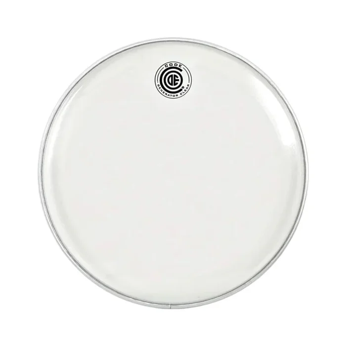 Code Generator Clear 7.5mil Twin Ply Drumhead – 14 inches