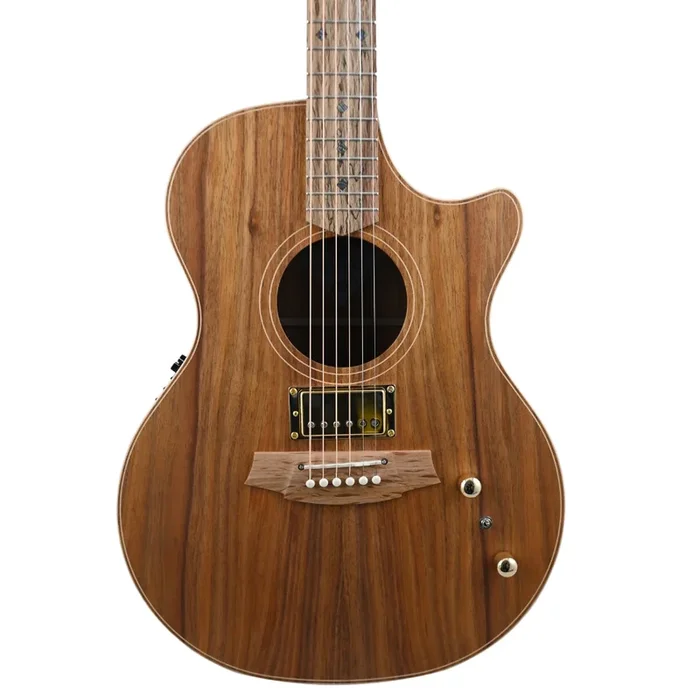 Cole Clark AN2EC-BLBL Humbucker – All Blackwood