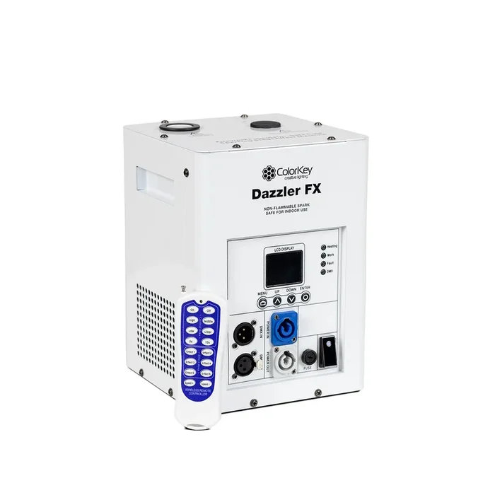 ColorKey Dazzler FX MK2 Cold Spark Machine – White