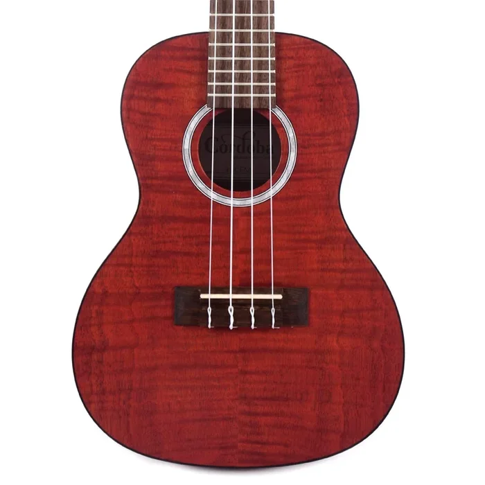 Cordoba 15CFM Concert Ukulele Rose Red