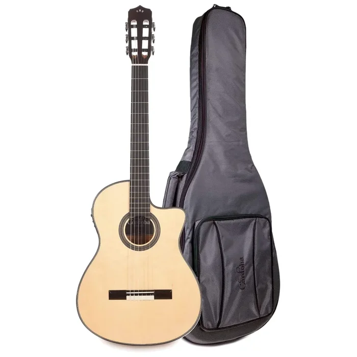 Cordoba Fusion 12 Maple Classical Guitar and Classical Guitar Gig Bag Bundle