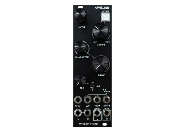 Cosmotronic Aphelion Stereo Distortion & Low/High Pass Filter – Black