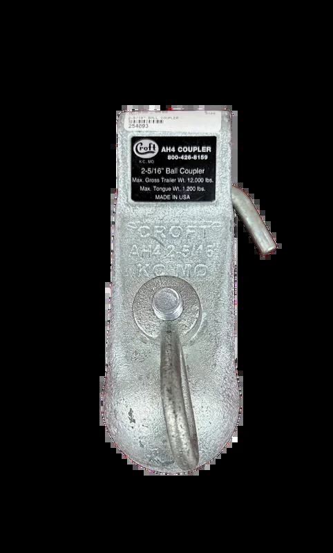 Croft 2-5/16″ Ball Coupler AH4 – 12,000 lb Capacity