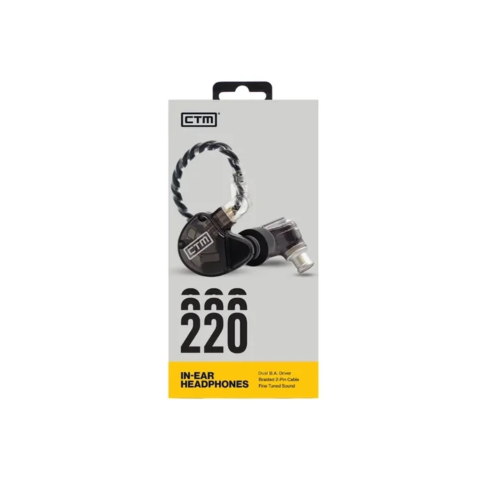 CTM CE220 Monitor In-Ear de Doble Controlador