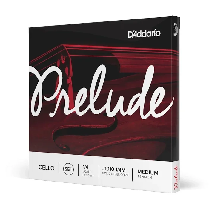 Cuerdas de Chelo D’Addario J1010 Prelude – Tamaño 1/4 Tensión Media