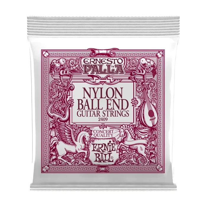 Cuerdas de guitarra clásica de nylon con extremo de bola Ernie Ball Ernesto Palla