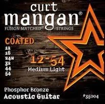 Curt Mangan 12-54 Phosphor Med-Light COATED