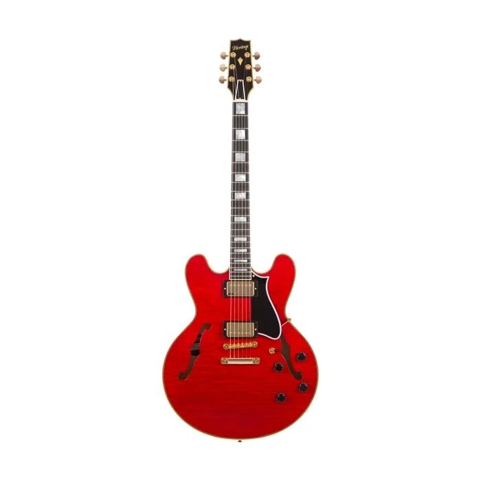 Custom Shop Core Collection H-555 Electric Guitar, Translucent Cherry