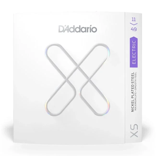 D’Addario 11-49 Medium Nickel Plated Steel Coated Electric Guitar Strings