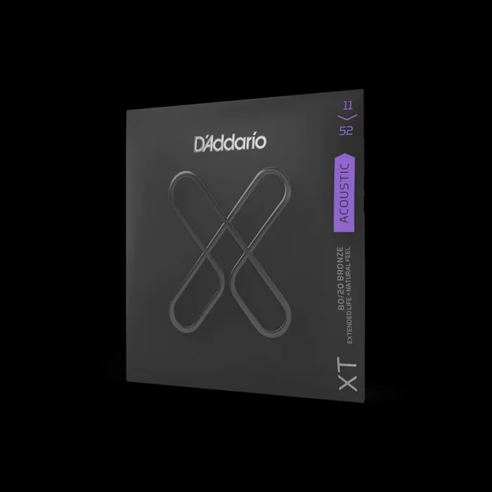 D’Addario 11-52 Custom Light Coated Acoustic Guitar Strings