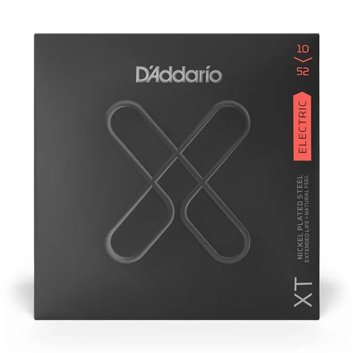 D’Addario – XTE1052 – Electric Guitar XT Light Top/Heavy Bottom 10-52 – Electric Guitar Strings