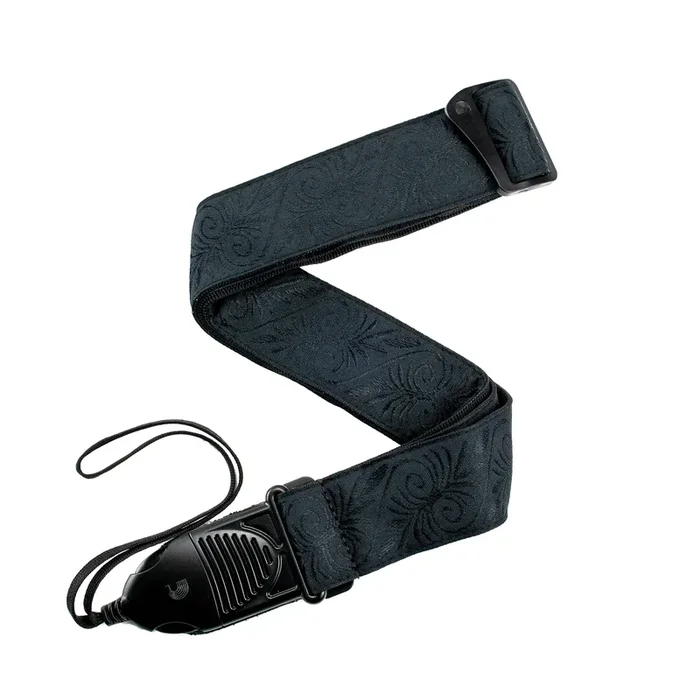 D’Addario Acoustic Quick Release Guitar Strap, Black Swirls