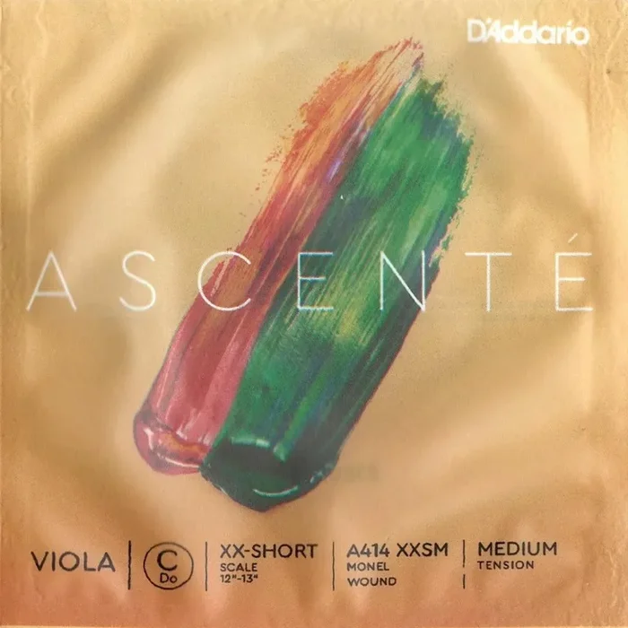 D’addario Ascenté Viola XX-Short-Scale Viola C-String, 4/4 Violin Compatible