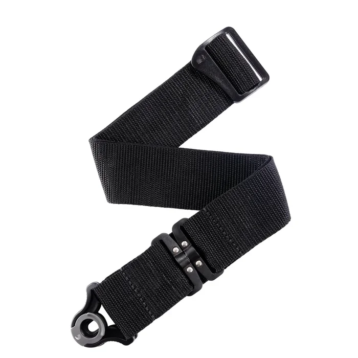 D’Addario Auto Lock Swivel Polypro Guitar Strap, Black