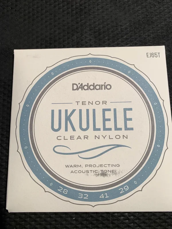 D’Addario Clear Nylon Ukulele Strings For Tenor Ukulele