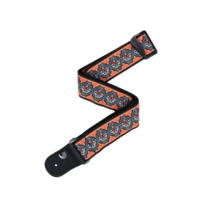 D’Addario Eco-Comfort Woven Guitar Strap, Orange