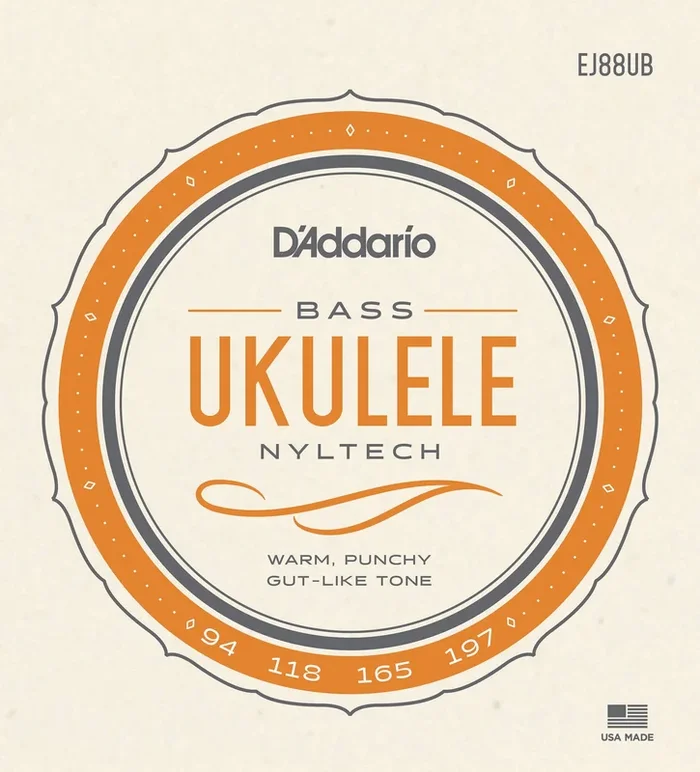 D’Addario EJ88UB Nyltech Ukulele Strings, Bass