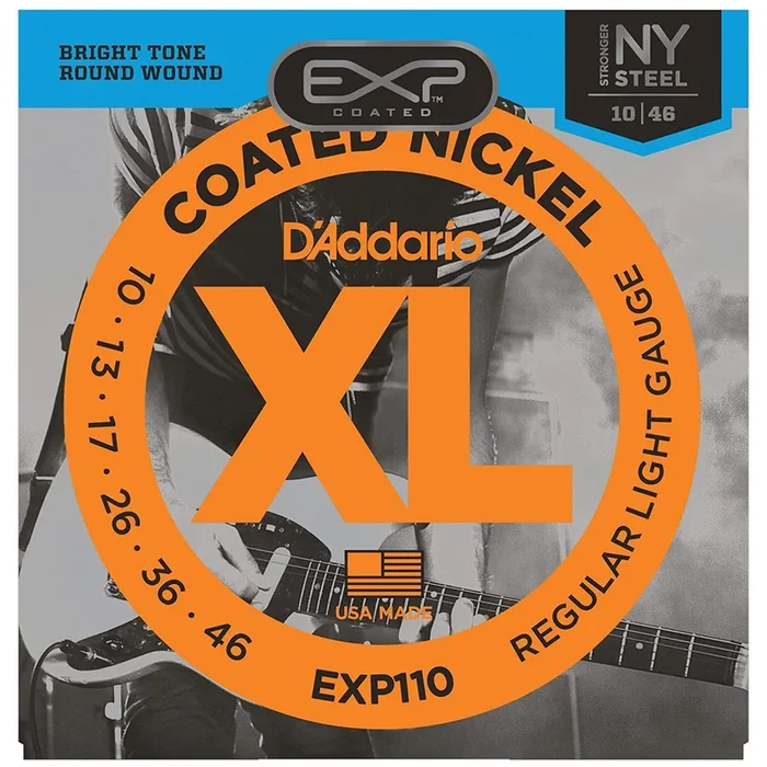 D’Addario EXP110 Electric Coated Light 10-46