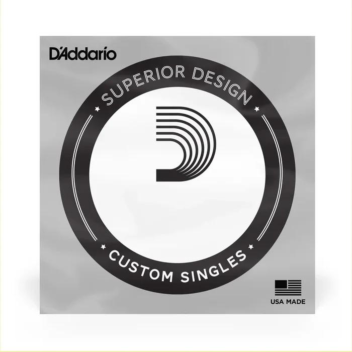 D’Addario FT044 Semi-Flat Phosphor Bronze Acoustic Guitar Single String, .044