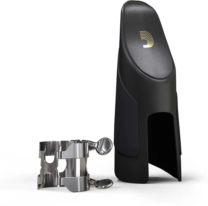 D’Addario H-Ligadura y Tapón, Clarinete Bb, Plateado en Plata