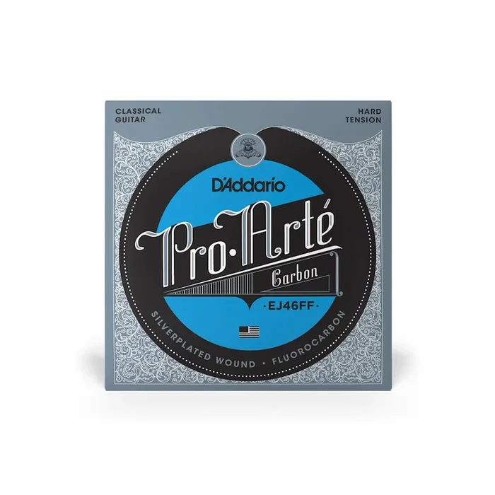 D’Addario Hard Tension Pro-Arte Carbon, Dynacore Basses Classical Guitar Strings