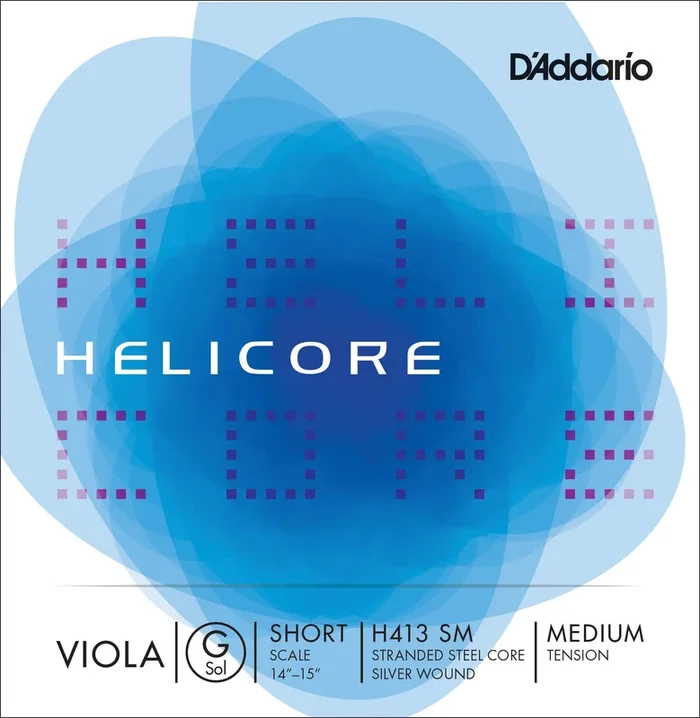 D’Addario Helicore Viola Single G String, Short Scale, Medium Tension