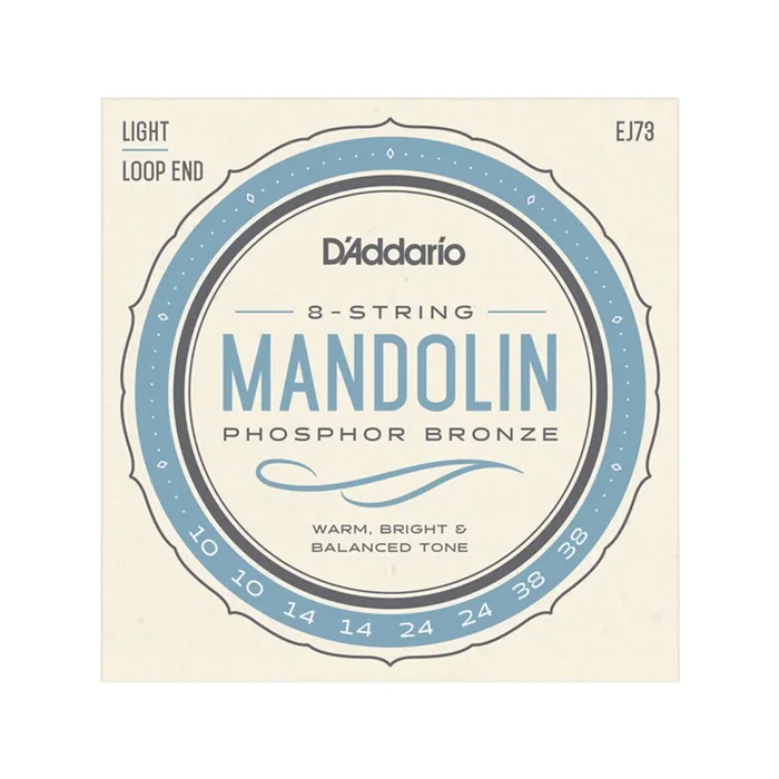 D’Addario J73 Mandolin Strings Phosophor Bronze Light