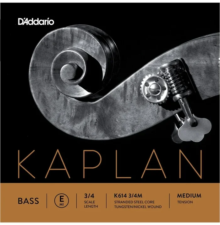 D’Addario Kaplan Double Bass E String 3/4 (Medium)