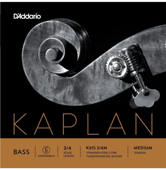 D’Addario Kaplan Double Bass Extension C String 3/4 (Medium)