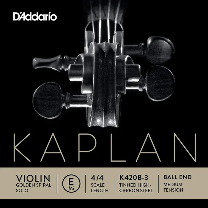 D’Addario Kaplan Golden Spiral Solo Violin E String