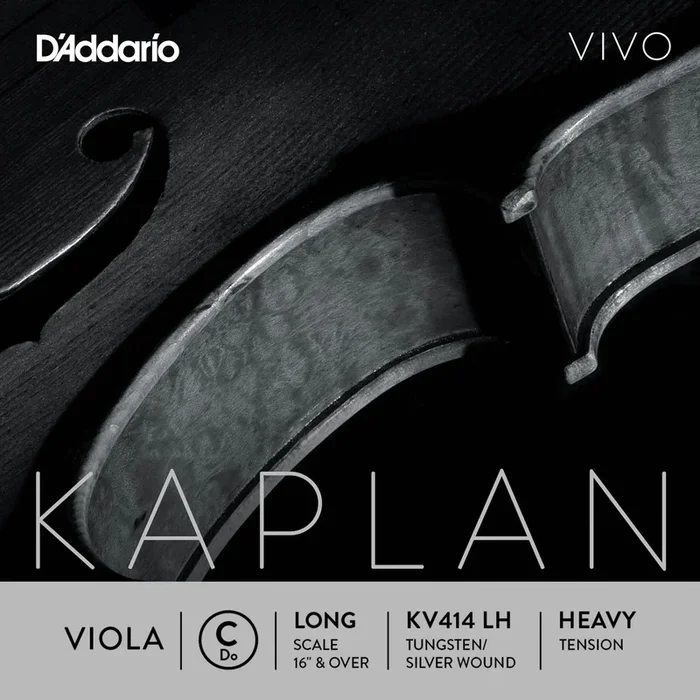 D’Addario Kaplan Vivo Viola C String, Long Scale, Heavy Tension