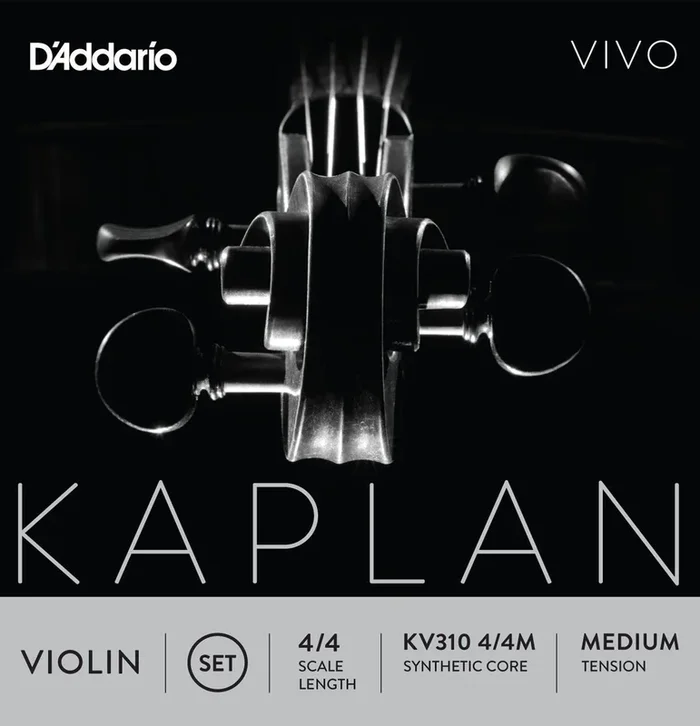 D’Addario Kaplan Vivo Violin D String 4/4