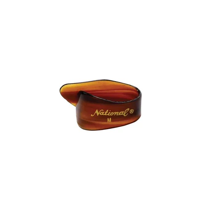 D’Addario National Celluloid Thumb Picks, Medium Tortoiseshell 12 pack
