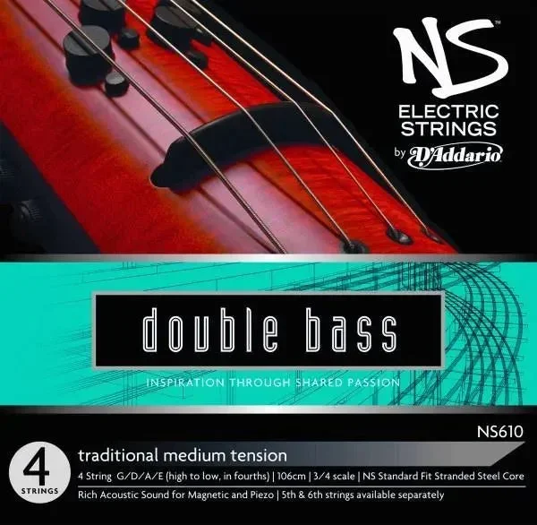 D’Addario NS Juego tradicional de bajo eléctrico